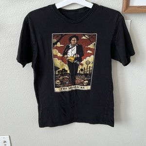 Leatherface Tarot Card Tee